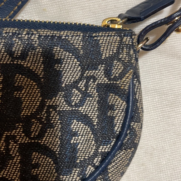 Authentic Vintage Dior Mini Saddle Bag - Picture 9 of 12